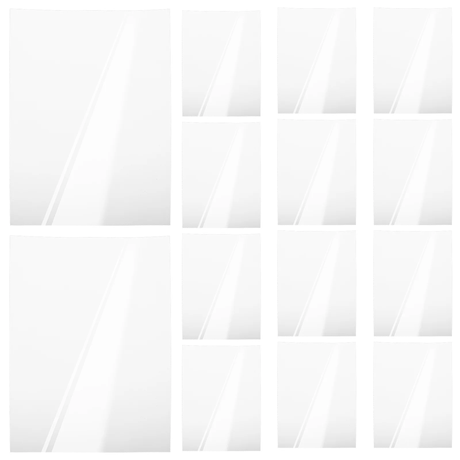 A4 Photo Paper High Glossy Smooth Fast Drying Vivid Prints Compatible Color Inkjet Printers Daily Use Printing Sheets