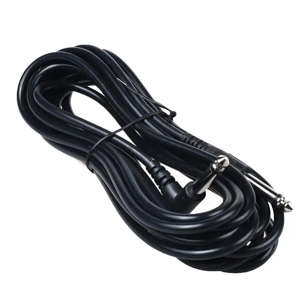 1Pc 10ft 3m 90 Degree Connector Electric Patch Cord Guitar Amplifier AMP Cable Guitar Amplifier Cable Connect Wire Guitar Parts