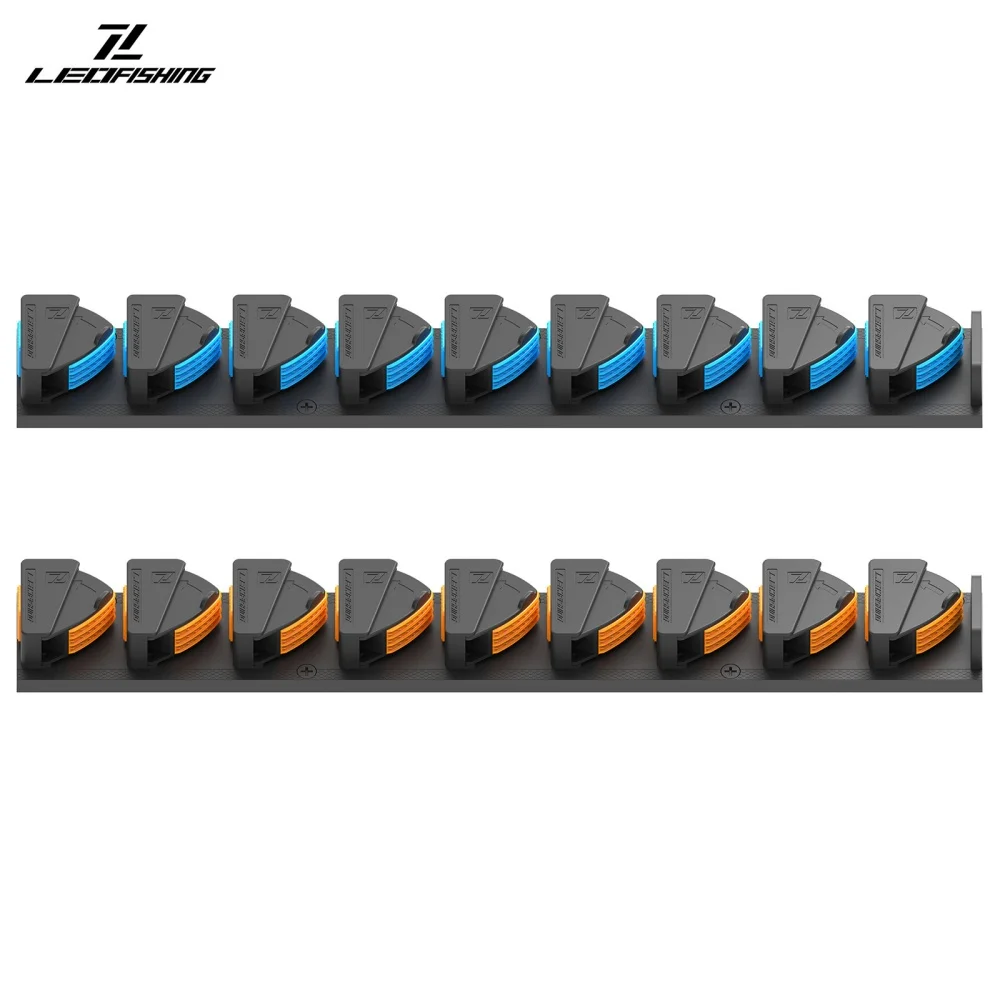 Multifunktionale Locken Stange Rack Wand Montiert Angeln Getriebe Display-ständer Langlebige Vertikale Lagerung Rack Angeln Ausrüstung Organizer