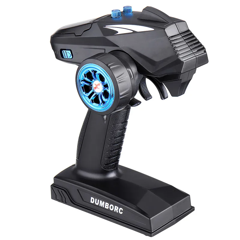 DumboRC X6 2.4GHz 6CH FHSS Radio Transmitter Support Gyro Sensitivity Adjustment with X6FG RC Receiver