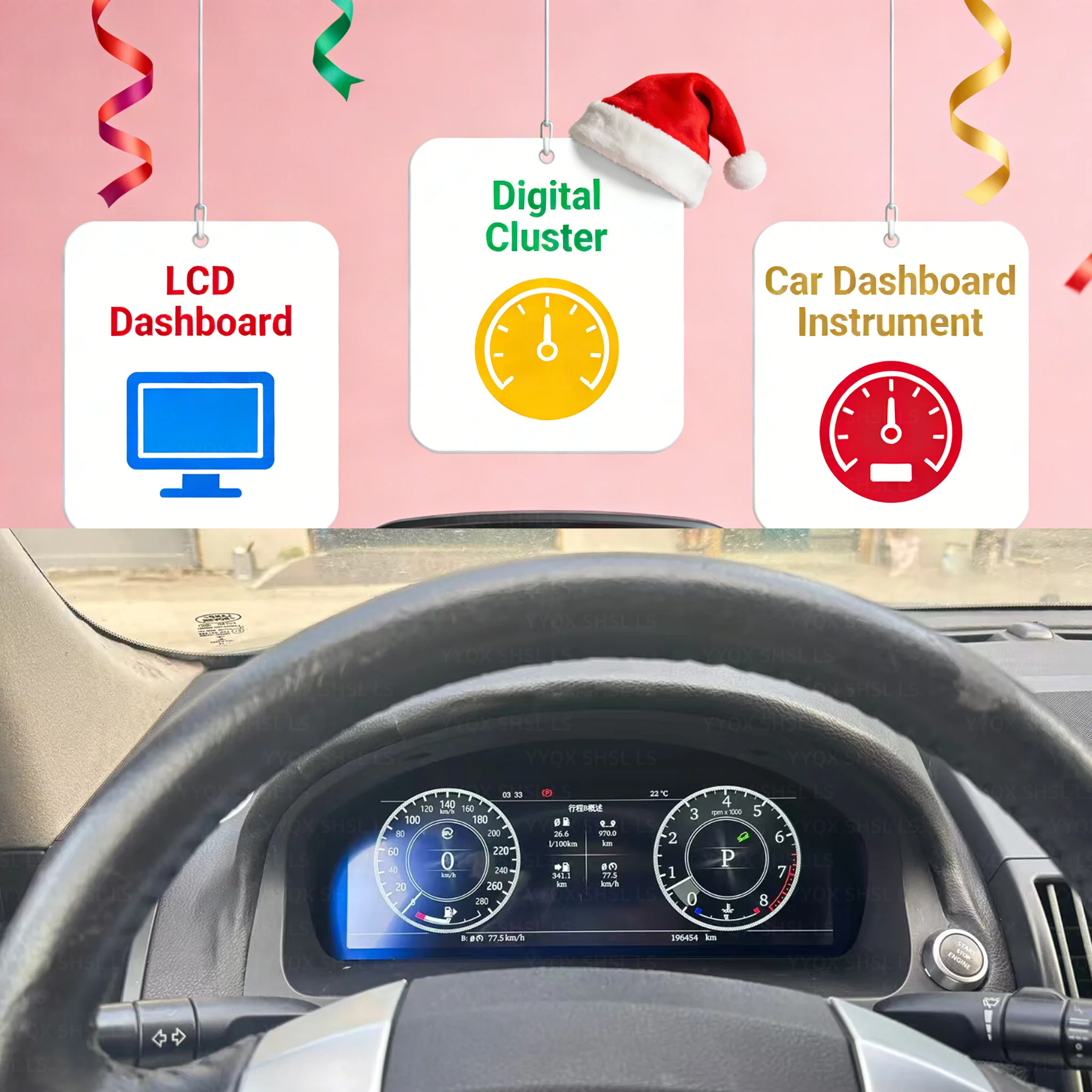 

Для Land Rover Freelander 2 2007-2012 Автомобильный ЖК-дисплей с цифровым кластером, приборная панель, виртуальный прибор для кабины, автоматический измеритель скорости, экран Ai HD