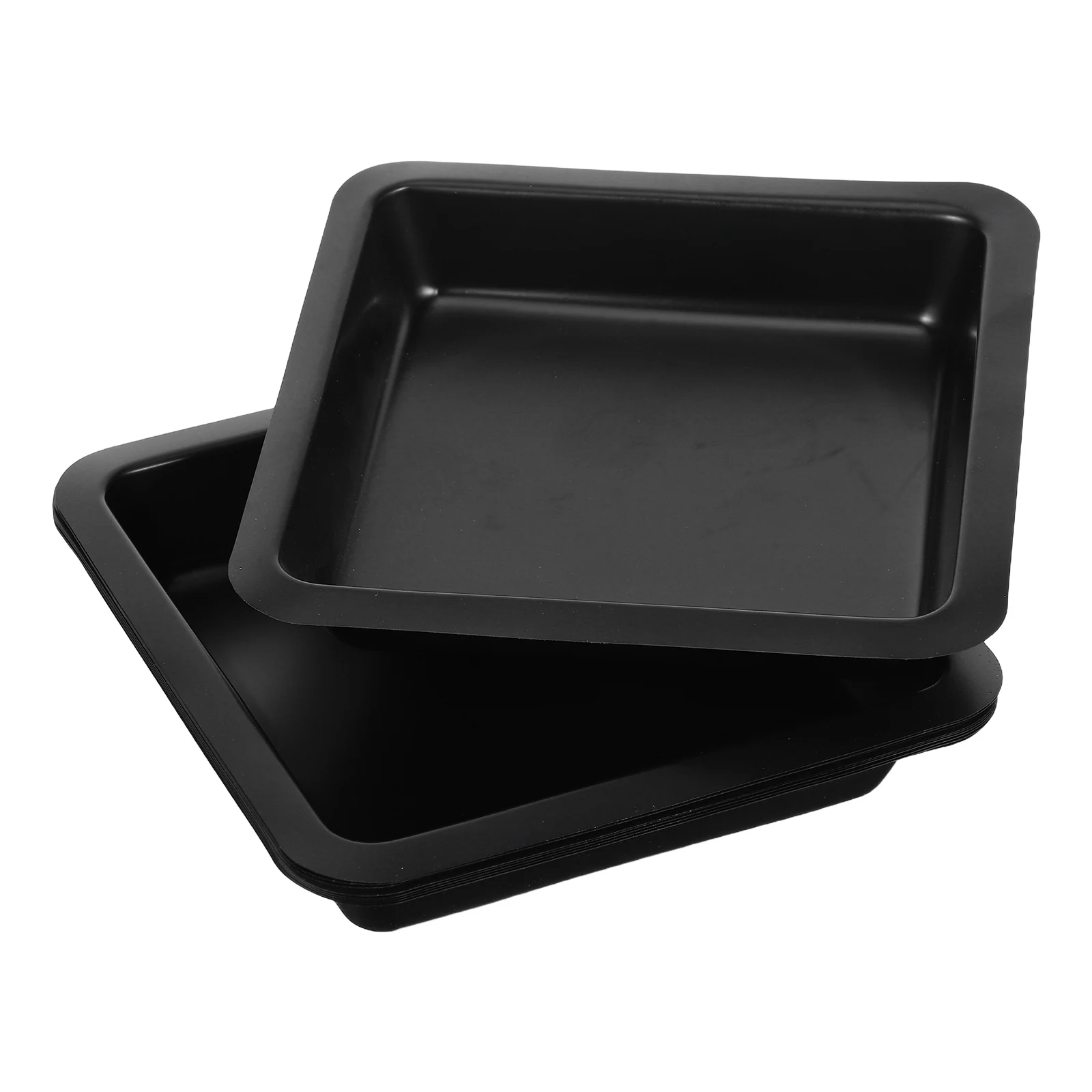 

10 Pcs Plastic Weighing Pan Boats Food Trays Dishes Fish Weigher Pour Laboratory Work