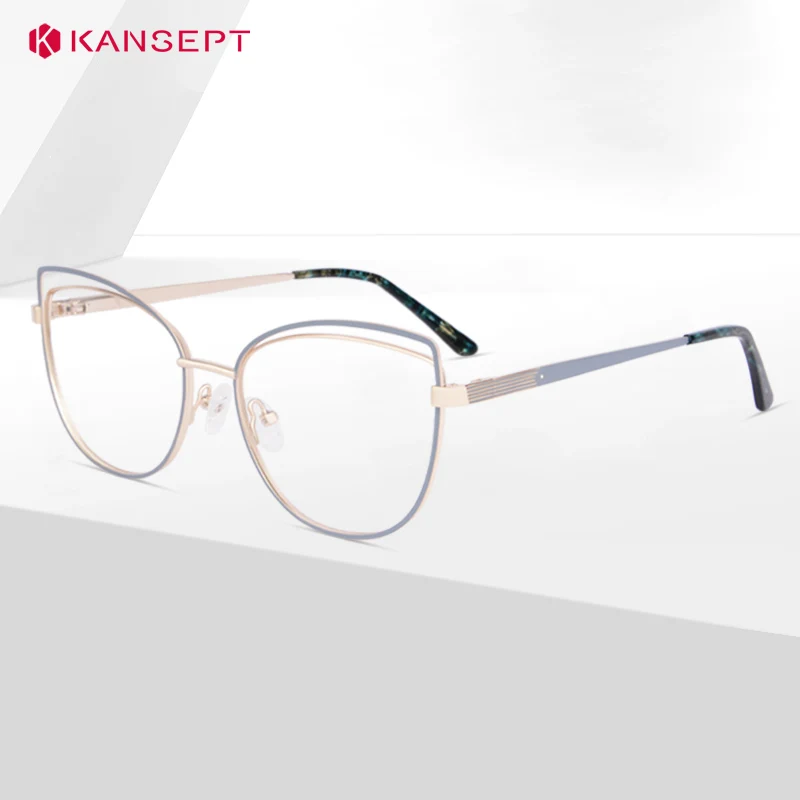KANSEPT Plus Reading Glasses Woman Optical Prescription Transparent Eyepieces Graduated Lenses to Read Men's Eyeglasses Women KA