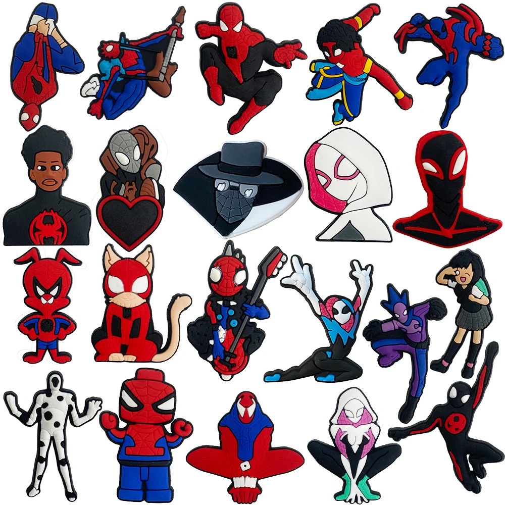 Bestseller 14-200 Stück Hot Toys Cartoon Anime Figuren Serie PVC Schuh-Charms Zubehör DIY Abnehmbare PVC Schuhdekorationen Geschenk – Detail 14