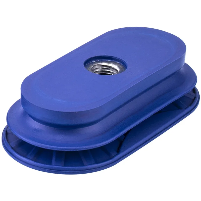 SAOF-50X16 SAOB-60X30 Oval Shape Robotic Arm Vacuum Suction Cup With Connecting Rod For Handling Metal Sheets Pneumatic Lifter