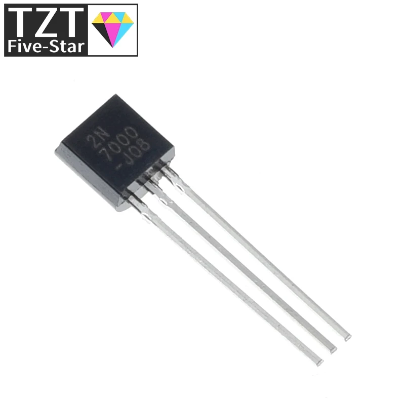 TZT 30/50 قطعة وحدة تنظيم الجهد 2n7000 200MA 60 فولت