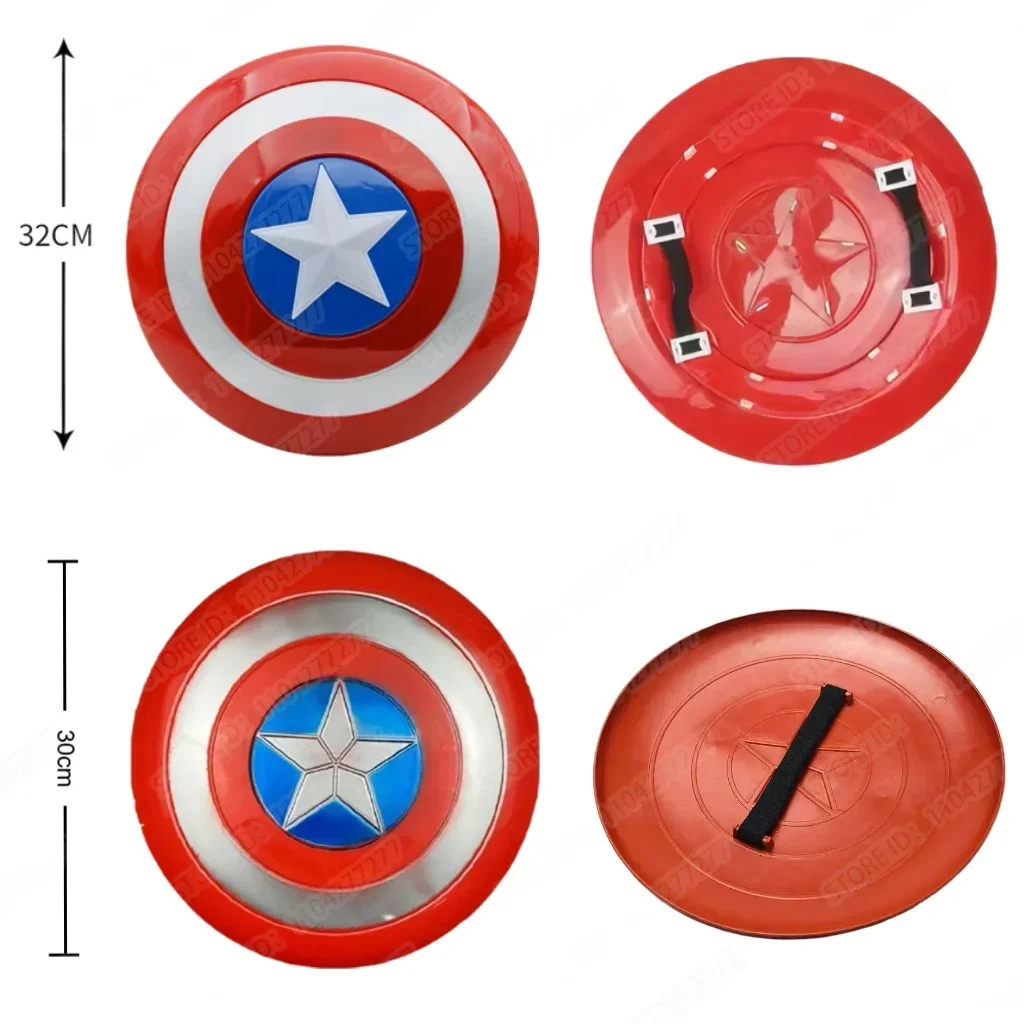 

Avengers Cosplay Captain America Shield Model for Children Captain America Arm Guard Kids Halloween Carnival Party Props Gift