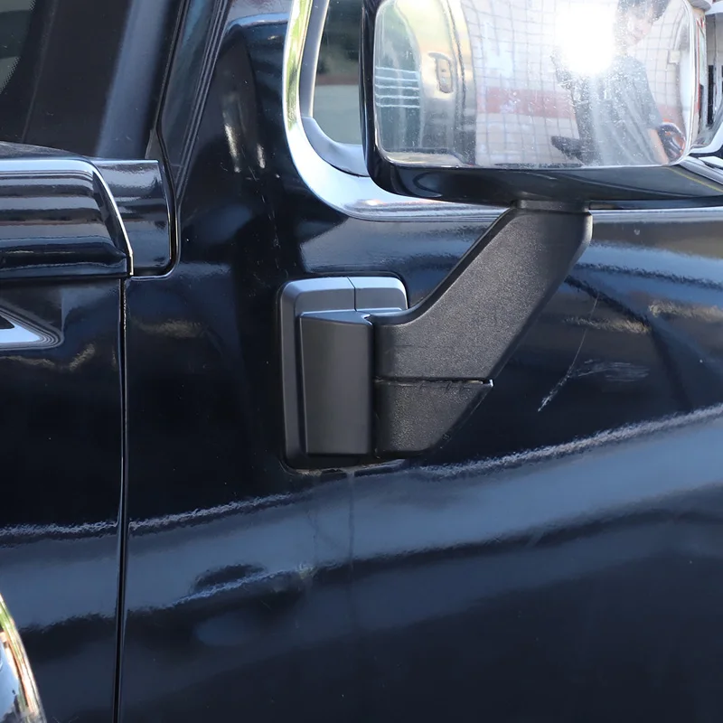 For 2005-2009 Hummer H3 ABS Matte black style car styling car exterior mirror bottom cover sticker car exterior accessories