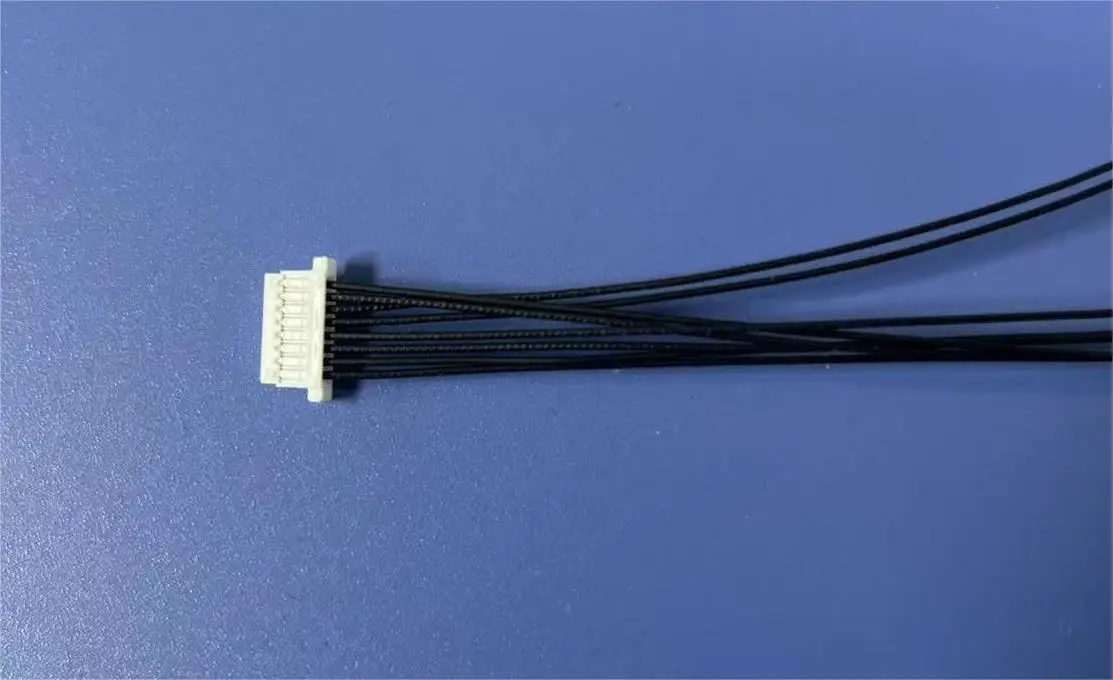 SHR-08V-S-B WIRE HARNESS, JST SH SERIES 1.00MM PITCH 8P CABLE, DUAL ENDS TYPE A, OFF THE SHELF FAST DELIVERY