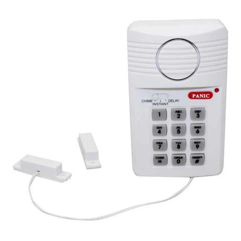 Security Panic Button Home Caravan Garage Door Ring Keypad Alarm System