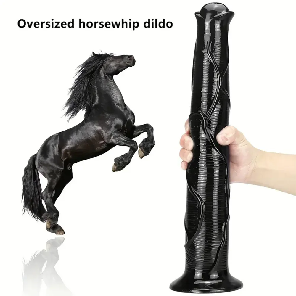 Consoladores anales de caballo grande para mujer, pene postizo de monstruo, estimulador del punto G, tapón Anal para masturbación, juguete sexual para pene, herramienta erótica masculina y femenina