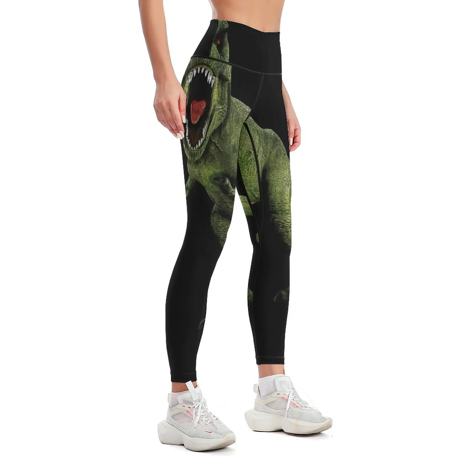 Dinosaurs T-Rex Leggings gym clothing Women's fitness sportswear gym Womens Leggings