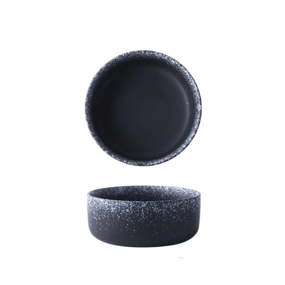 

Delicate Japanese Style Ceramic Ramen Bowl Exquisite Simple Instant Noodle Bowl Retro Not Fading Soup Bowl Household