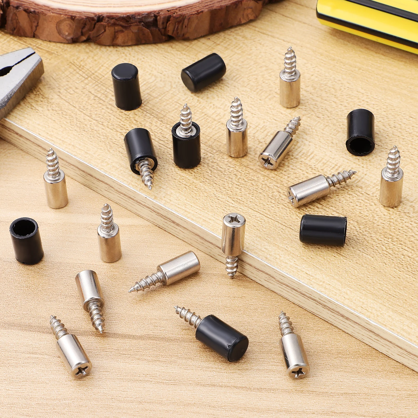 20 قطعة المسمار في أوتاد الثقيلة الحديد الجرف دعم لخزانة المطبخ الزجاج الخشب رفوف قابل للتعديل الرف كليب أصحاب