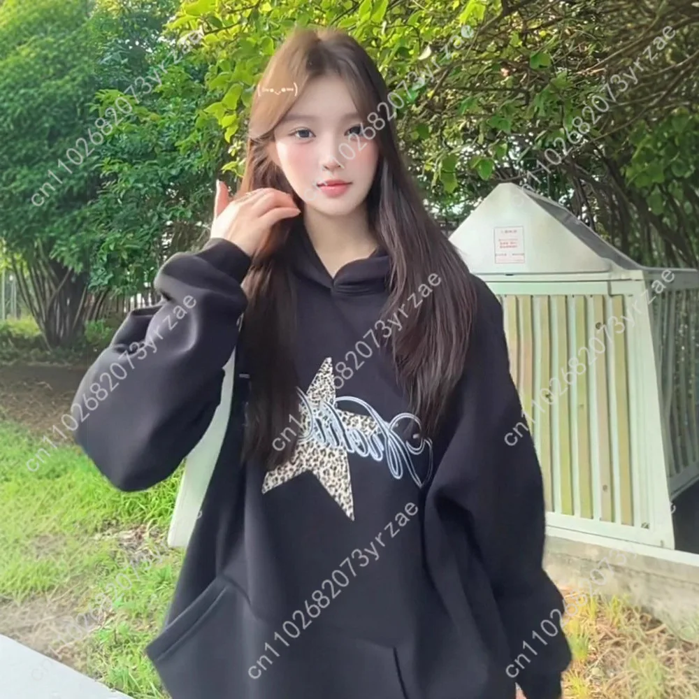 

Толстовка с капюшоном в стиле ретро, супер мягкая толстовка, женский пуловер, модные удобные толстовки, дышащие винтажные топы