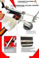 Upgrade Accessory for RUIXIN PRO Rx - 009 Sharpening Machine: Multifunctional Grinding Solution Knife/Axes/Chisels/Scissors