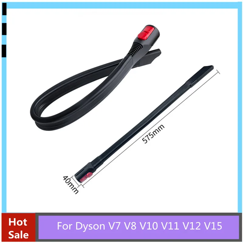 Flexible Crevice Tool for Dyson V7 V8 V10 V11 V12 V15 Cordless Vacuum Cleaners Parts Good for Corners and Car Gaps Cleaning