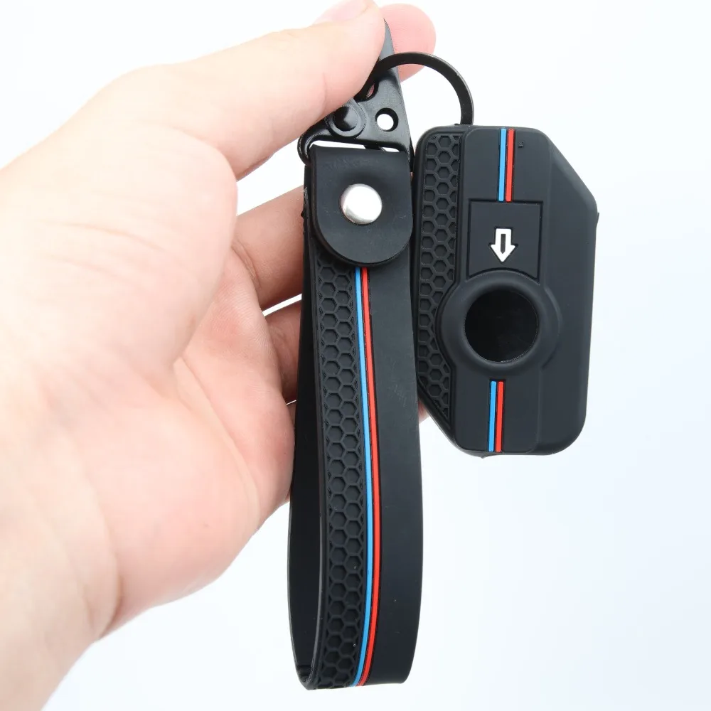 Protective Key Case For BMW R1250GS R1200GS C400X C400GT F750GS F850GS F900R F900XR K1600B K1600GT R1200RS with swivel clip