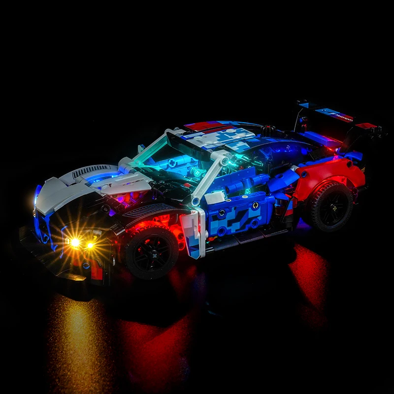 

Lazishi LED lighting 42226 set suitable for BMW M4 GT3 EVO Race Car lighting gift (excluding building blocks)