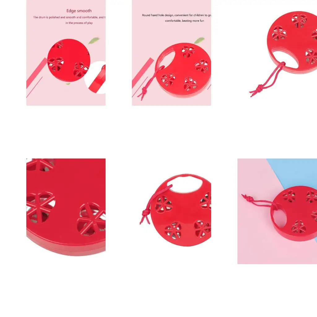 Q39E Percussion Tambourine Hand Tambourine Musical Instrument Tambourine Musical Rhythm Instrument Hand Held Percussion Drum