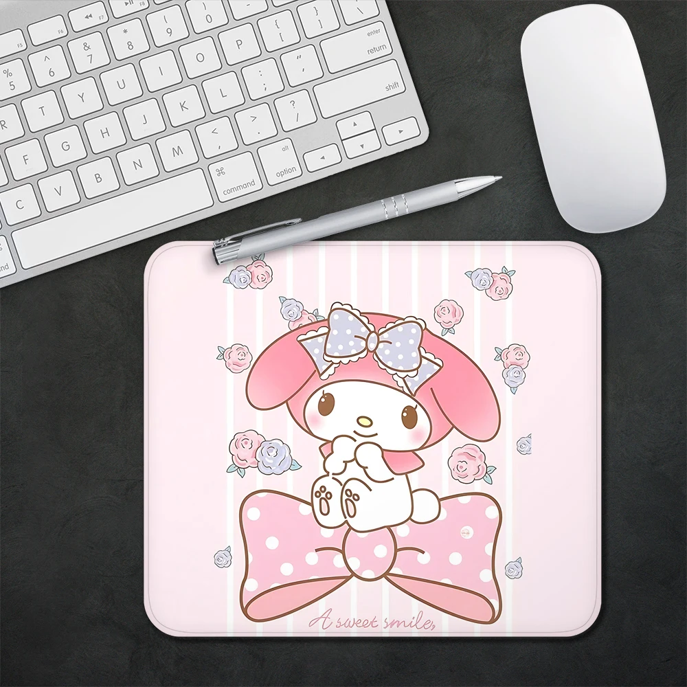 Cute Anime My Melody Gaming Mouse Pad XS Small Mousepad For PC Gamer Desktop Decoration Office Mouse Mat Deskmat Rug