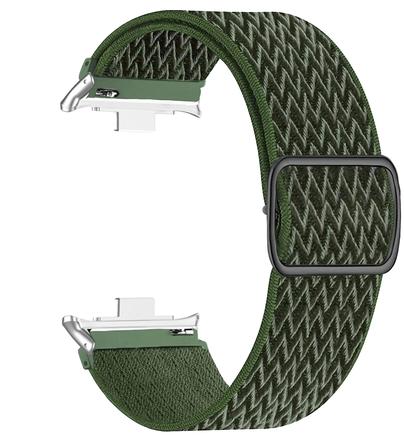 Elastisches Nylon-Armband für Huawei Watch Fit 4/5/5 Pro Ersatz Damen Herren Sport Solo Geflochtenes Uhrenarmband Loop Watch Fit 3 Armband – Detail 23
