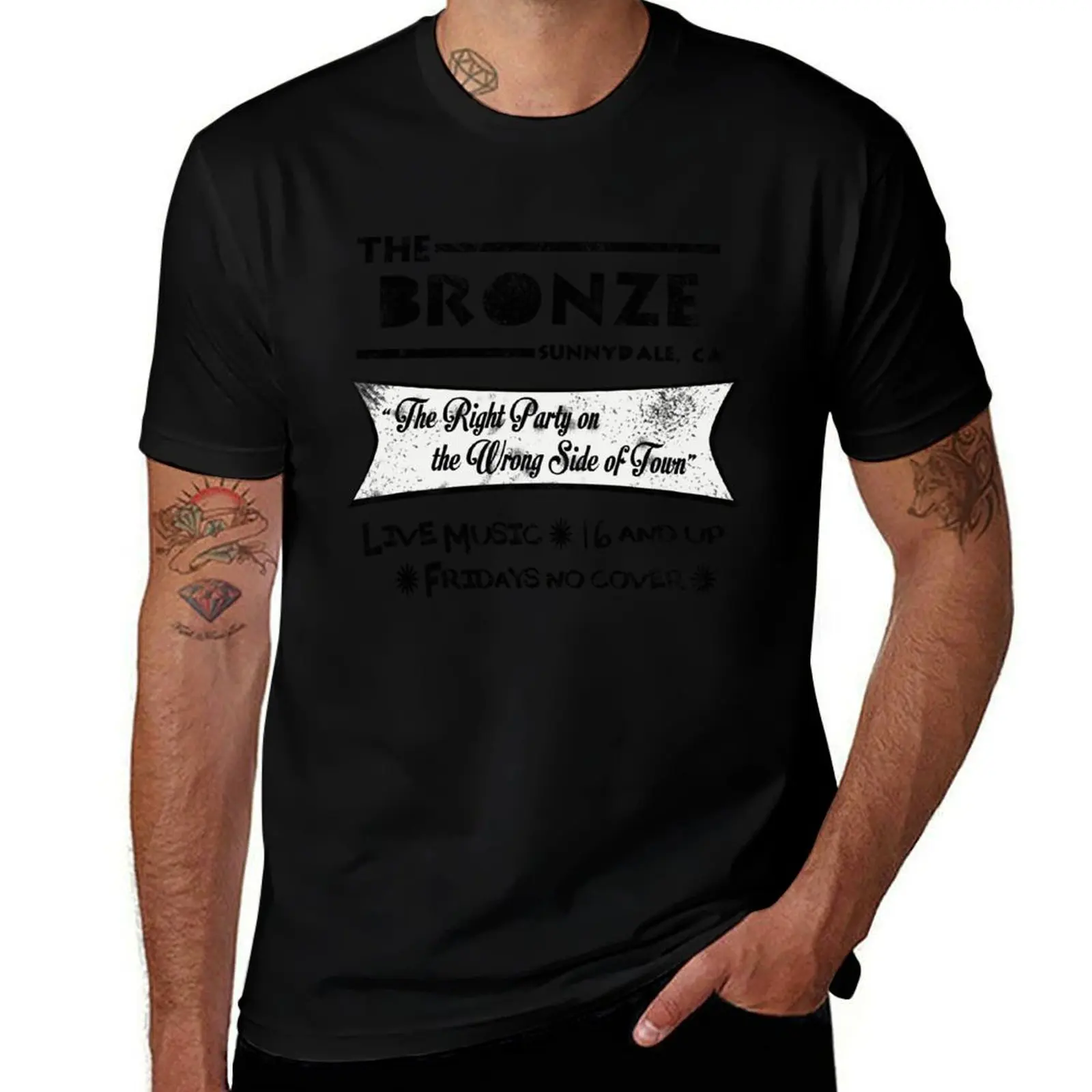 The Bronze Vintage T-Shirt Plus Size Simple Casual Top T-Shirt