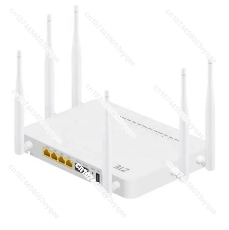 

ZTE ZXHN F680 GPON ONU Router 1GE+3FE+2POTS+USB+2.4g & 5g dual-band WIFI four network port optical migration cat