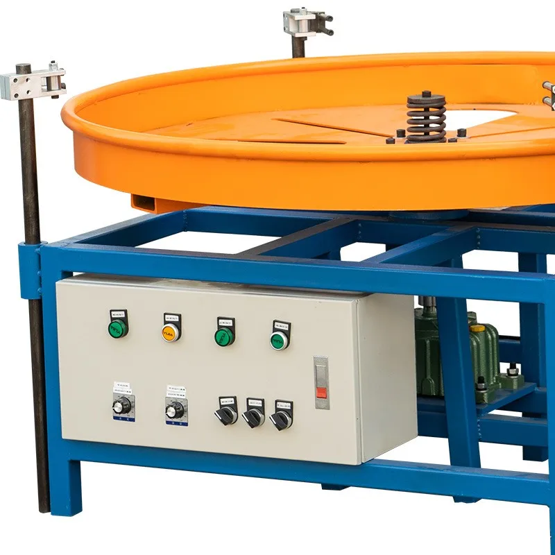 Automatic Spring Unloader Wire Reel With Automatic Horizontal Frame Steel Strip Coil