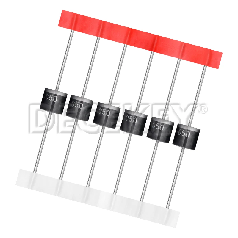 6PCS 30SQ050 Schottky Diode 30A 50V Axial for Solar Panel Parallel Reflow Protection