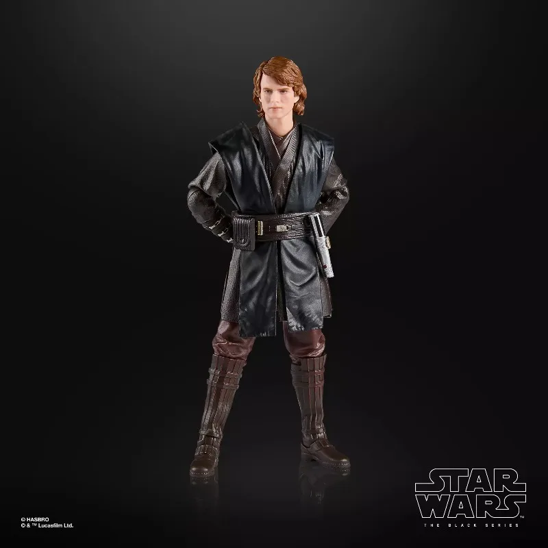 【Pra-penjualan Oktober 2025】Figur Aksi Hasbro Star Wars The Black Series Anakin Skywalker Asli Baru Model Hadiah