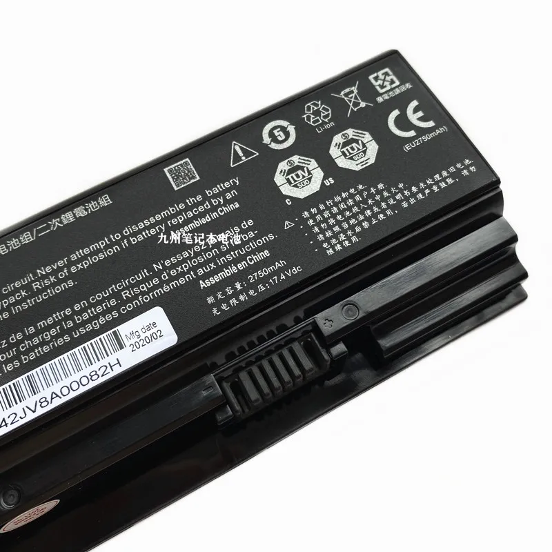 Imagem -05 - Bateria do Portátil para Hasee 14.6v 41wh Nh50bat4 Hasee z8 g7 Ct7na Marte Z7t Toshiba T58-vb Z7-ct7vk G8-ct7na