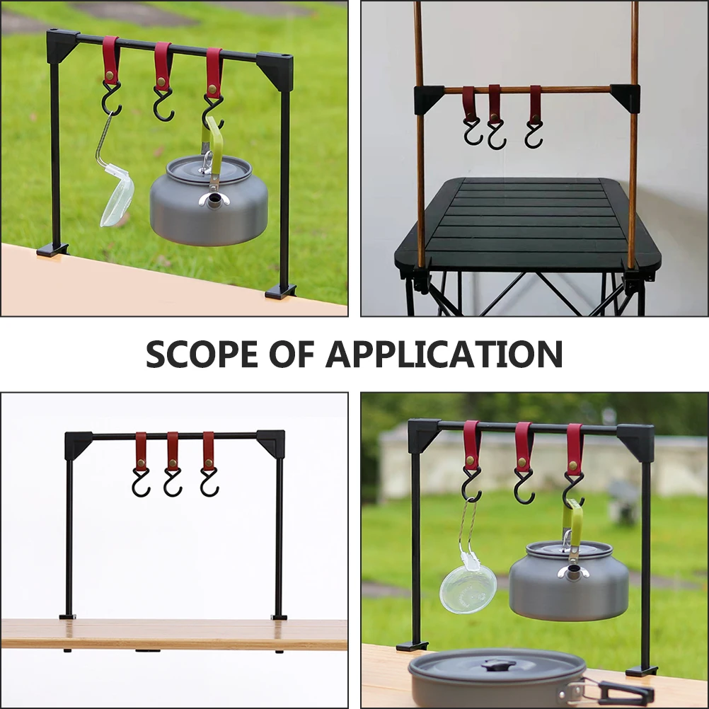 

Desktop Hanger Outdoor Hanging Rack Camping Bracket Multifunctional Rack Camping Accessories