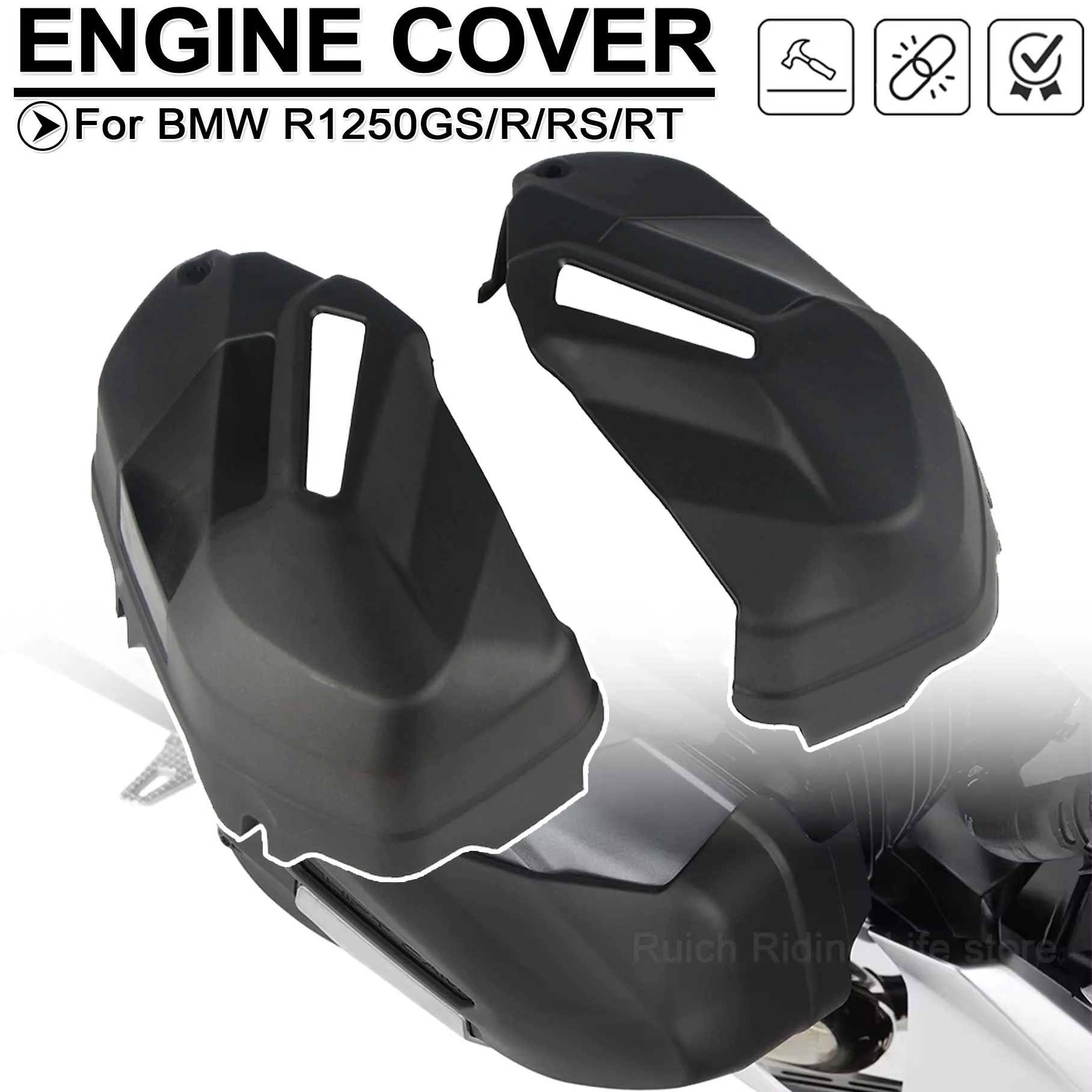 For R1250GS ADV R1250R R1250RS R1250RT R 1250 GS R RS RT 2018-2022 R1250C 2021 Motorcycle Cylinder Head Protection Engine Guard