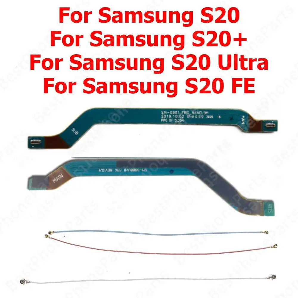 Cable flexible de antena de señal para Samsung Galaxy S20 Ultra S20 + Plus S20 FE 5G, conector de red de refuerzo de señal, piezas de teléfono móvil