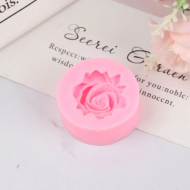 

3D Rose Flower Silicone Mold Fondant Cake Decorating Chocolate Cookie molds