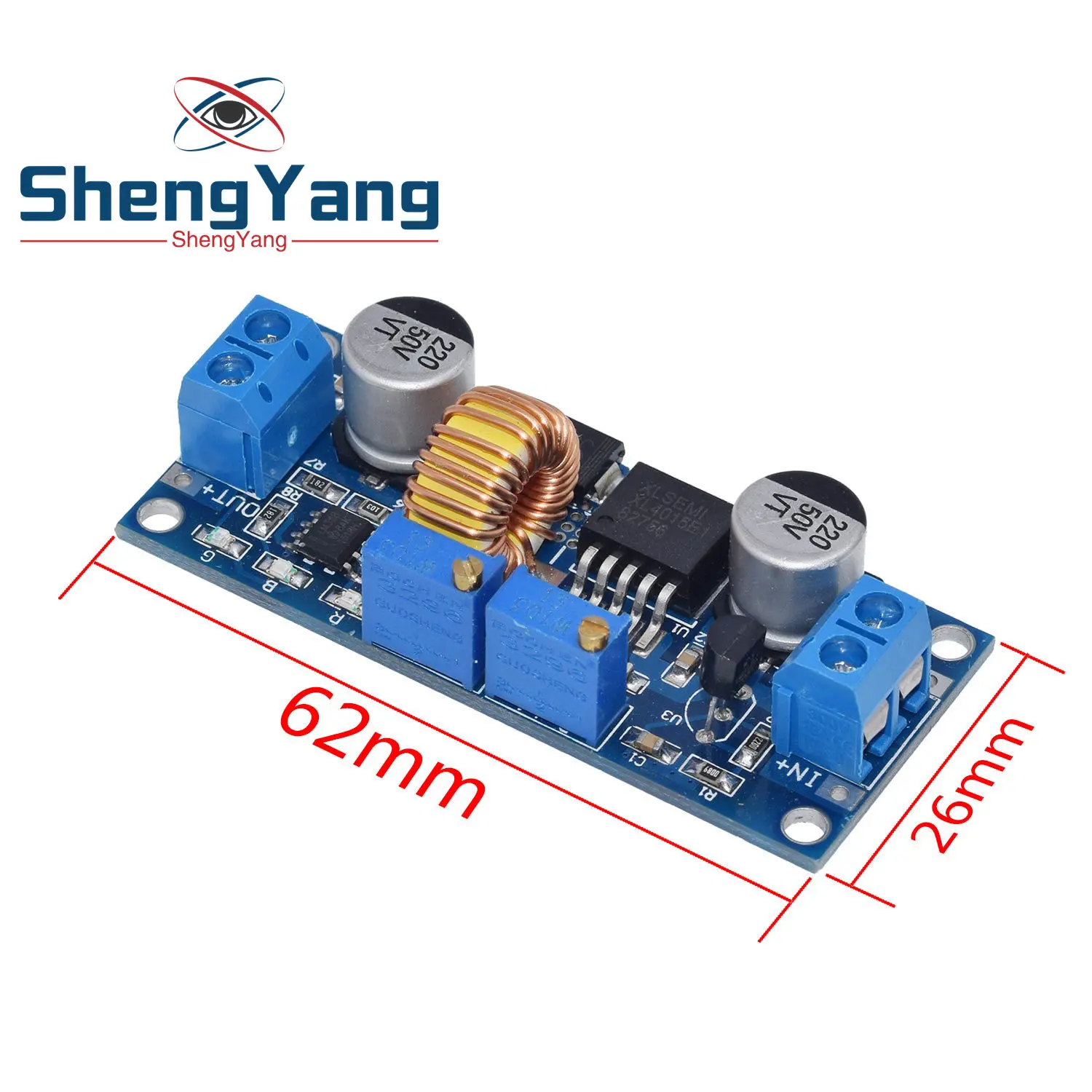 XL4015 5A DC to DC CC CV Lithium Battery Step down Charging Board Led Power Converter Lithium Charger Step Down Module XL4015 E1 image 3