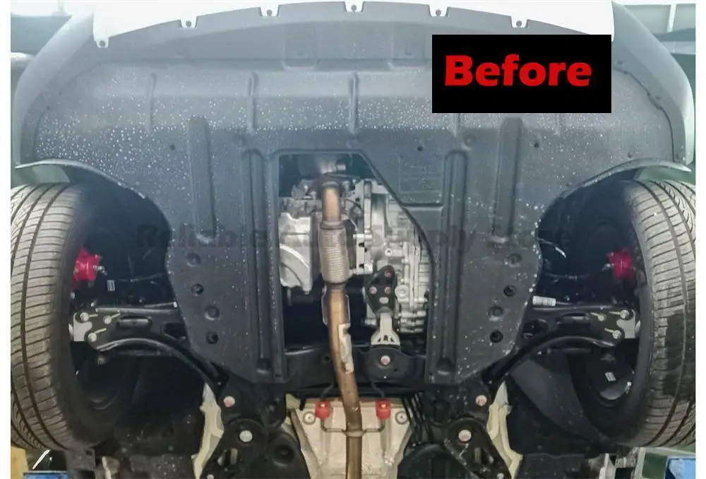 Placa de proteção do motor automotivo, proteção anticolisão, resistente à corrosão para byd song plus 2020