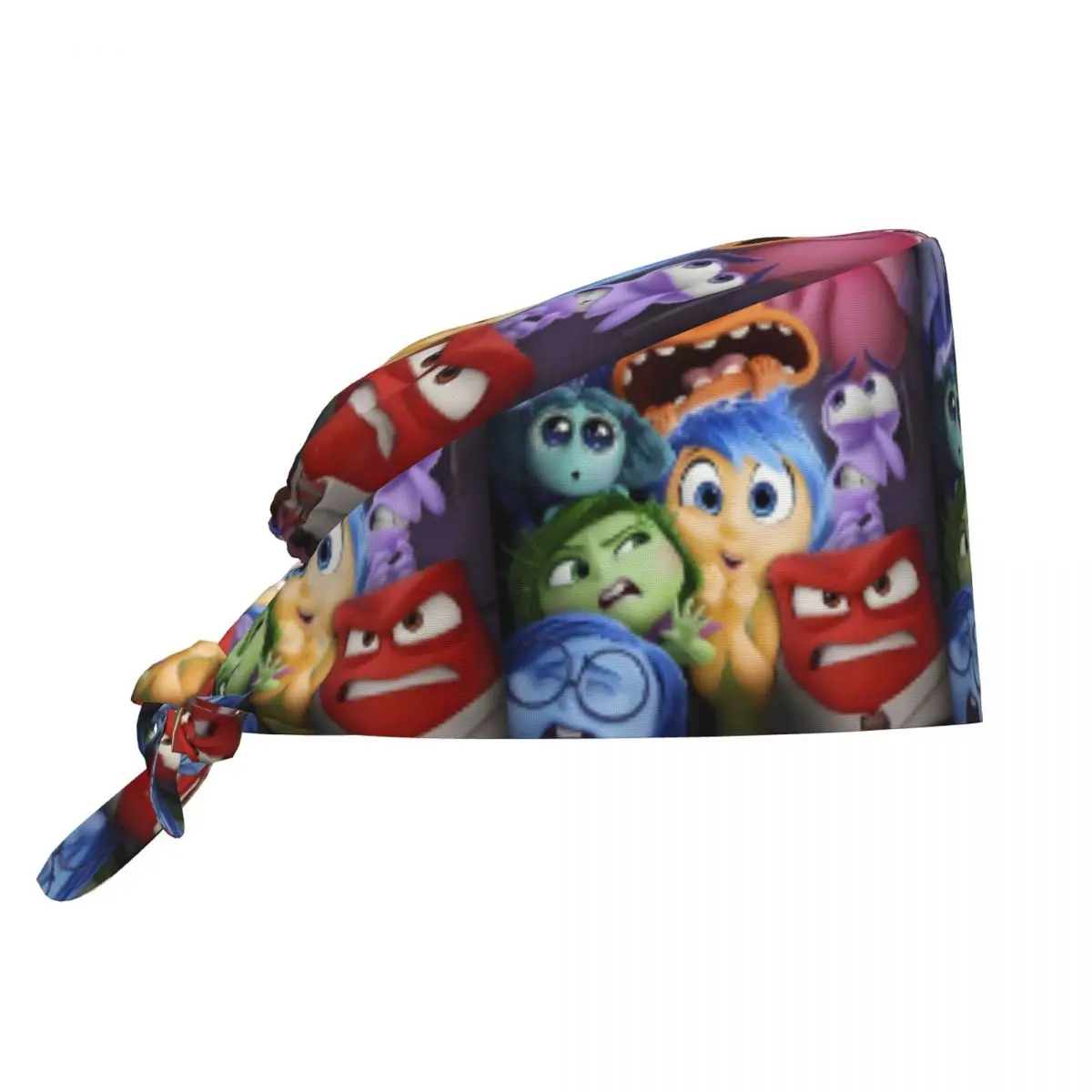 Custom Adjustable Movie Inside Out Squad Working Hat Joy Sadness Disgust Surgical Hat Scrub Nursing Doctor Surgeon Cap for Nurse