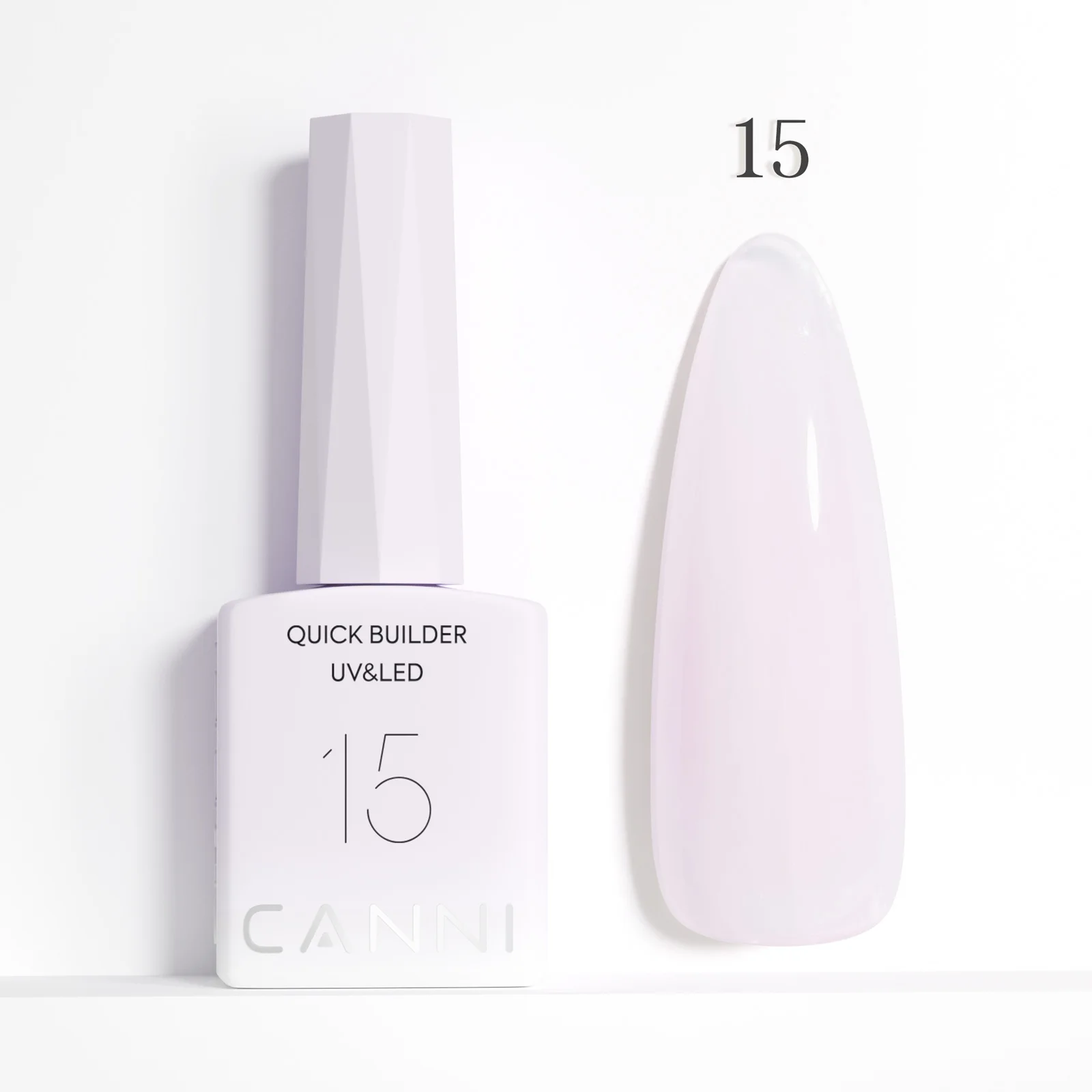 CANNI 9ml TPO FREE HEMA FREE Quick Building Nail Gel In Bottle Soak Off Nude Extension UV Construction Gel Reinforce Nail Gels