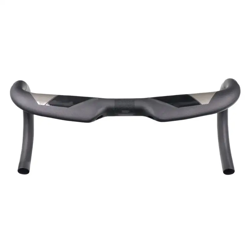 Carbon Racing Bike Handlebars Reusable Carbon Drop Bars Sturdy Handle Bar Lightweight Bike Accessories for Outdoor Activities