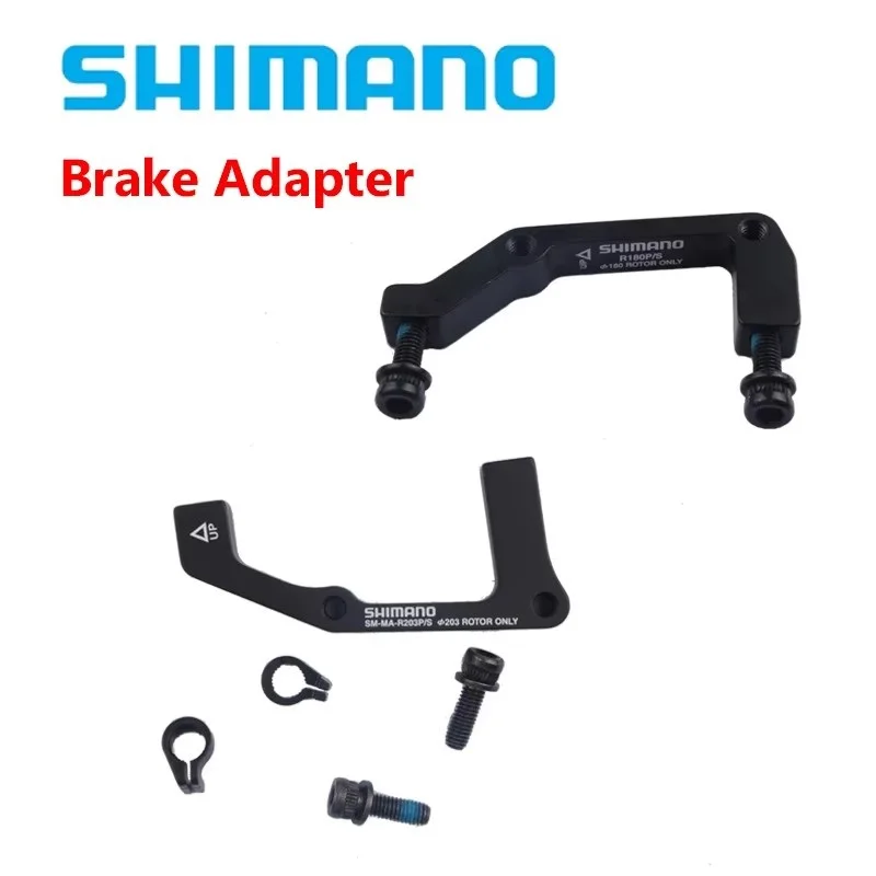 SHIMANO Disc Brake Adapter Post Mount SM-MA-F160P/S SM-MA-R180P/S SM-MA-R203P/S For PPM Front /Rear Brake 160mm 180mm 203mm