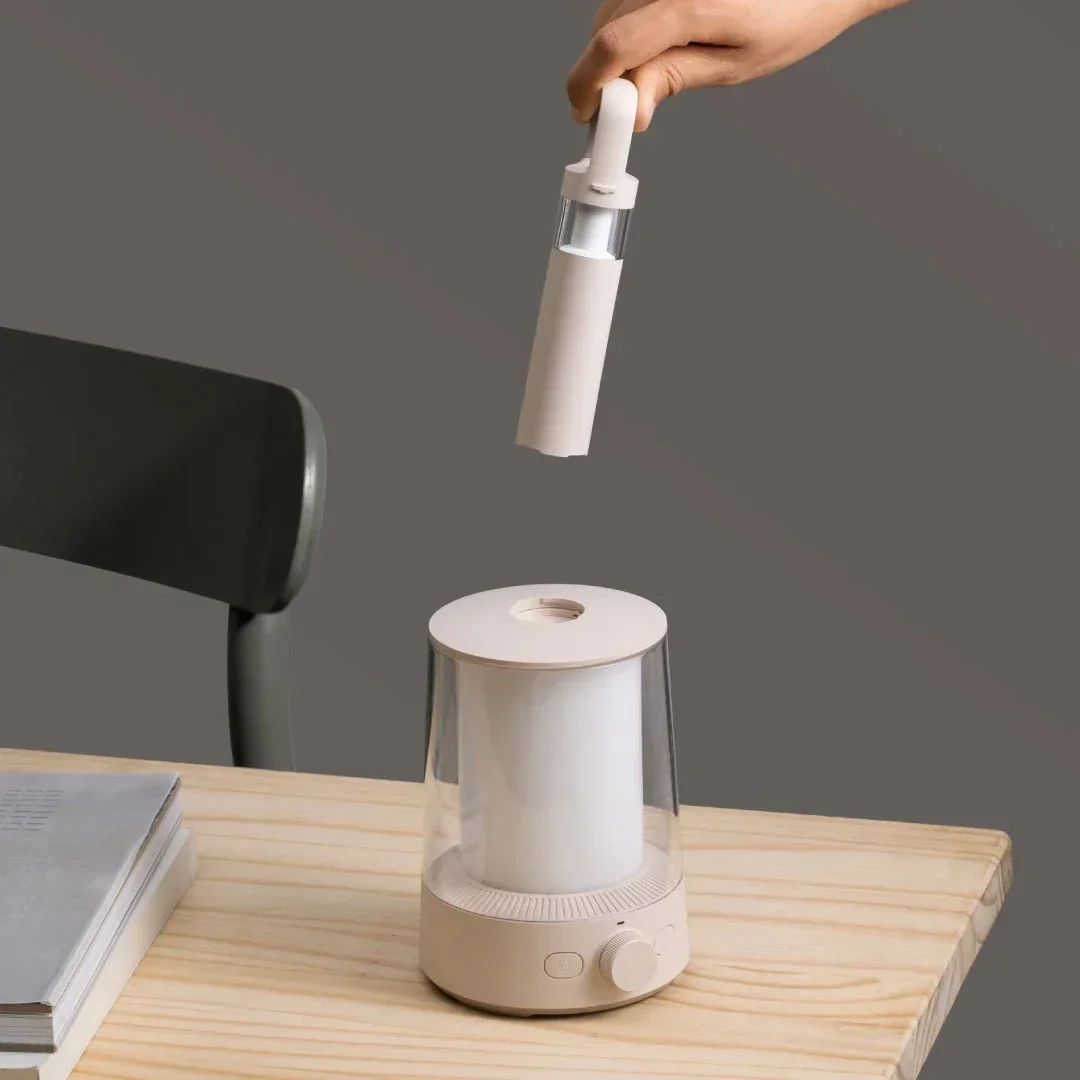 Xiaomi Mijia 분할 캠핑 램프 블루투스 제어 IP54 방수 3 in1 야외 캠핑 램프 손전등 다채로운 분위기 램프