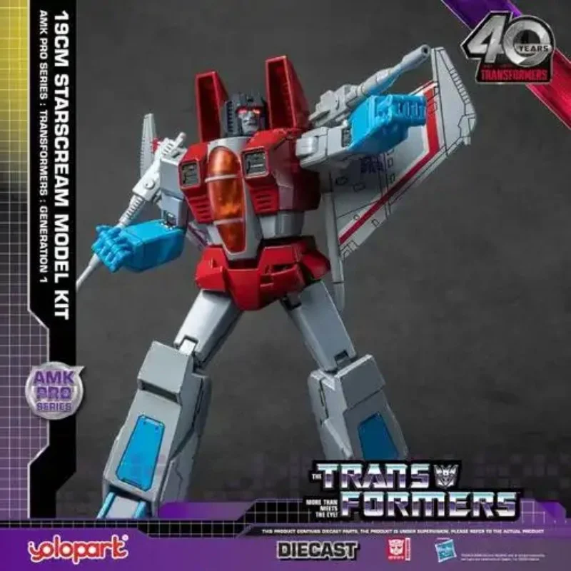 Nieuwe producten op voorraad Transformer AMK Starscream Trendy Fun Figure Anime Karakters Verjaardagscadeau Film Rolmodel Collectibles