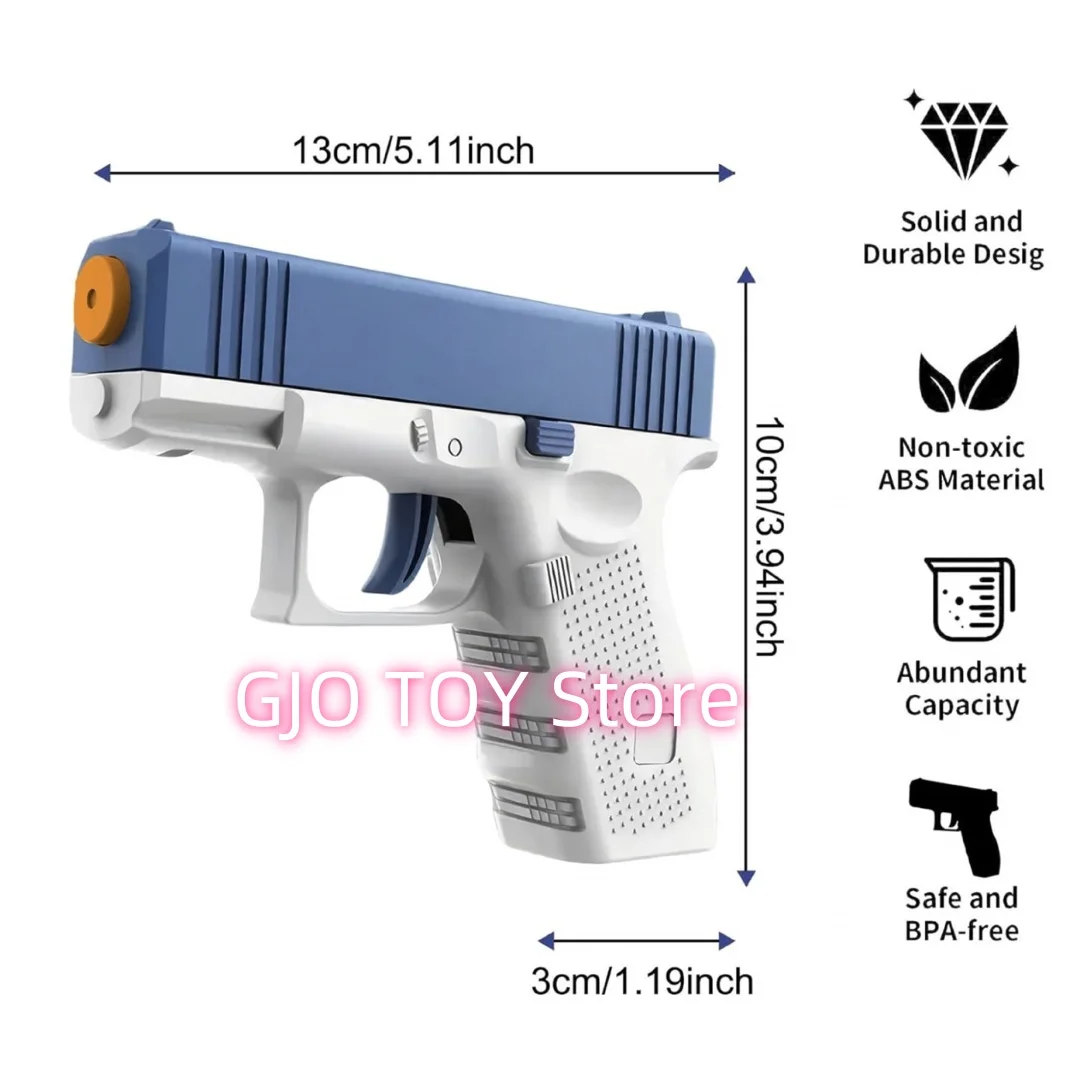 Manual Mini Water Gun for Boys Girls Summer Beach Toys Pistol Outdoor Games