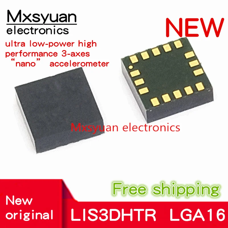 50pcs~200pcs/LOT LIS3DHTR LIS3DH LGA16 New original