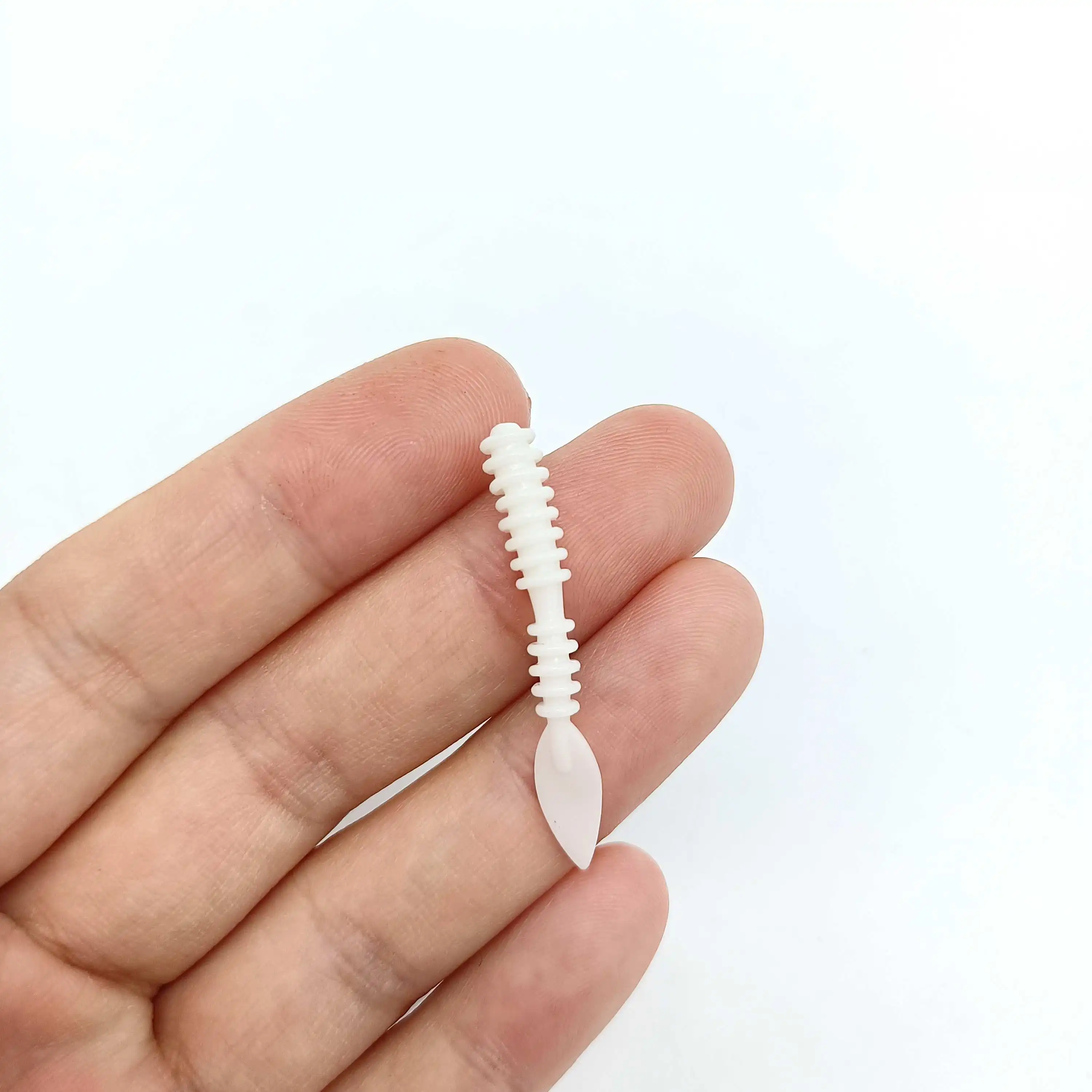 DUODUOYU 10PCS TPE Mini  Soft Fishing Lures Jig Wobblers 0.25g/40mm Silicone Artificial Baits Bass Carp Pesca Fishing Tackle
