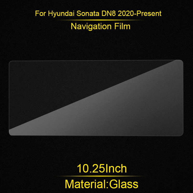 

Car Dashboard Display Film For Hyundai Sonata DN8 Elantra Avante CN7 2020-Present Navigation Screen Film Glass Auto Accessory