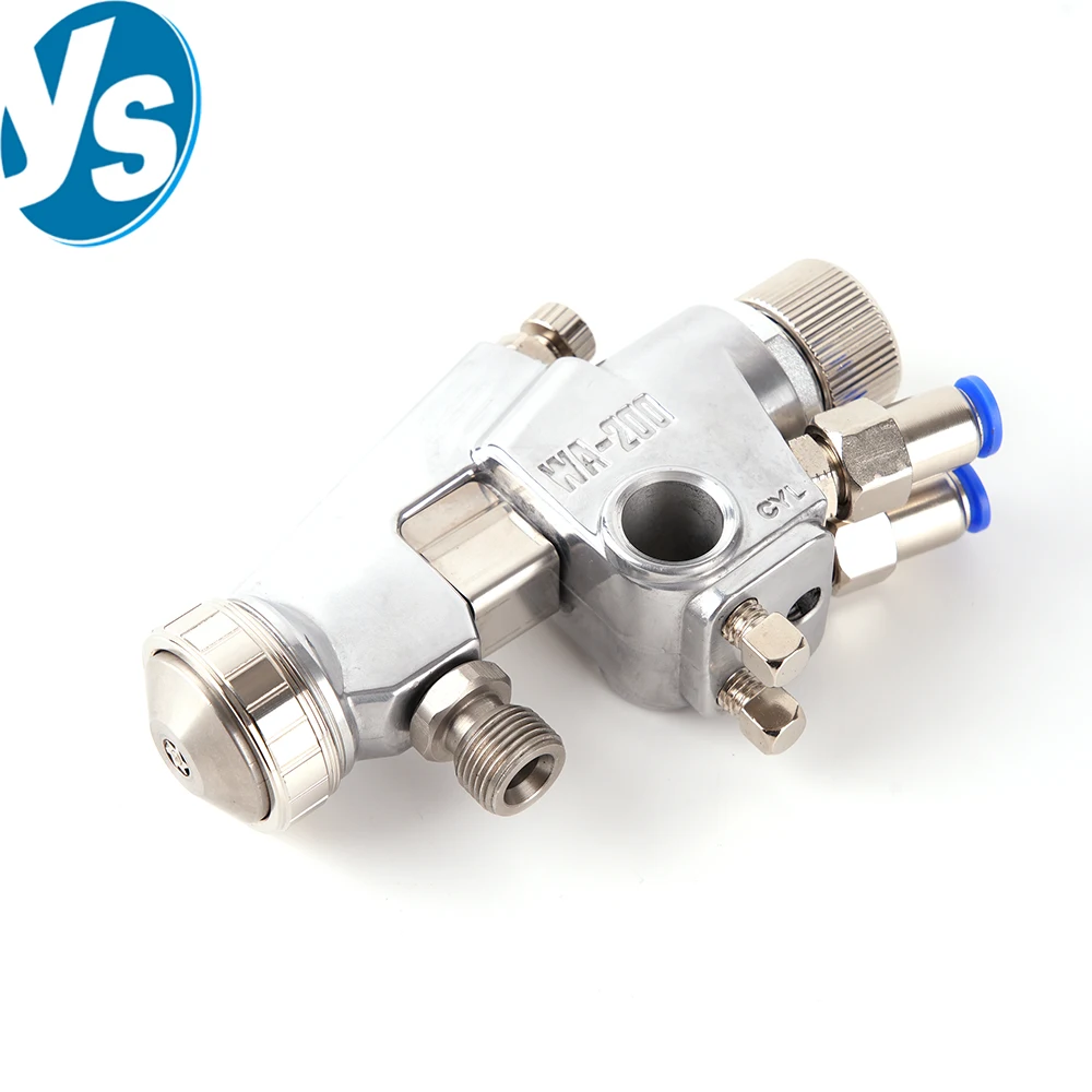 WA-200 Automatic Spray Gun Stainless Steel Pneumatic Automatic Paint Air Power Spray Gun  Industrial Painting Coating