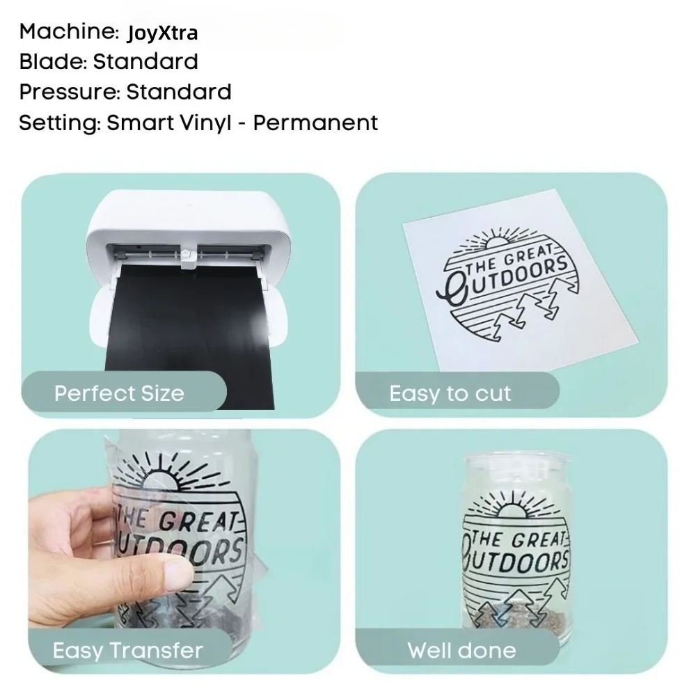 For Xtra Joy Film Roll DIY 9.5in x 3FT Smart Adhesive Vinyl Carved Decorative Stickers Long Last Durable Vinyl Film Roll